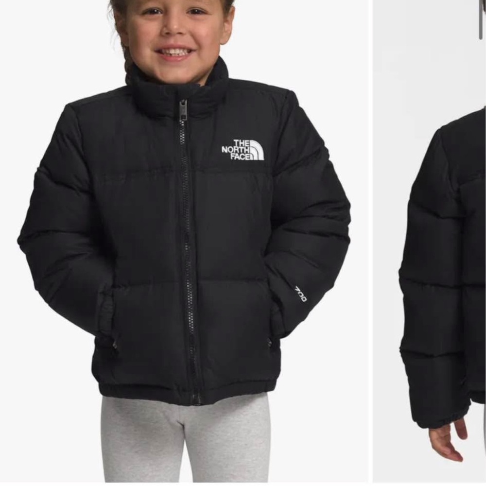 The North Face Youth Black Insulated Jacket
